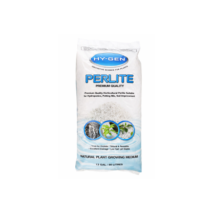 HY-GEN Perlite 50L – Premium Drainage Medium for Hydroponics &amp; Soil