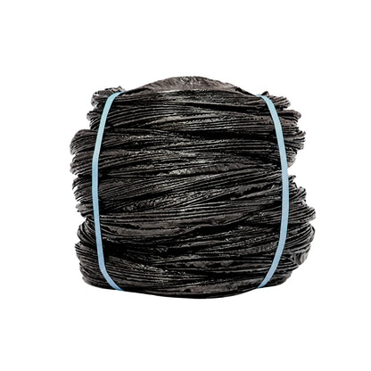 Coiled 300mm black flexible ducting for indoor grow room extraction and commercial ventilation applications