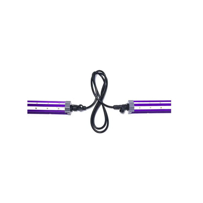 LUMATEK UV Bar Daisy Chain Cable linking two 30W UV LED bars via M12 connectors