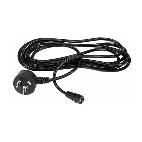 LUMATEK UV Bar Power Cable 4m with Australian 3-pin plug for UV and Far-Red LED bars