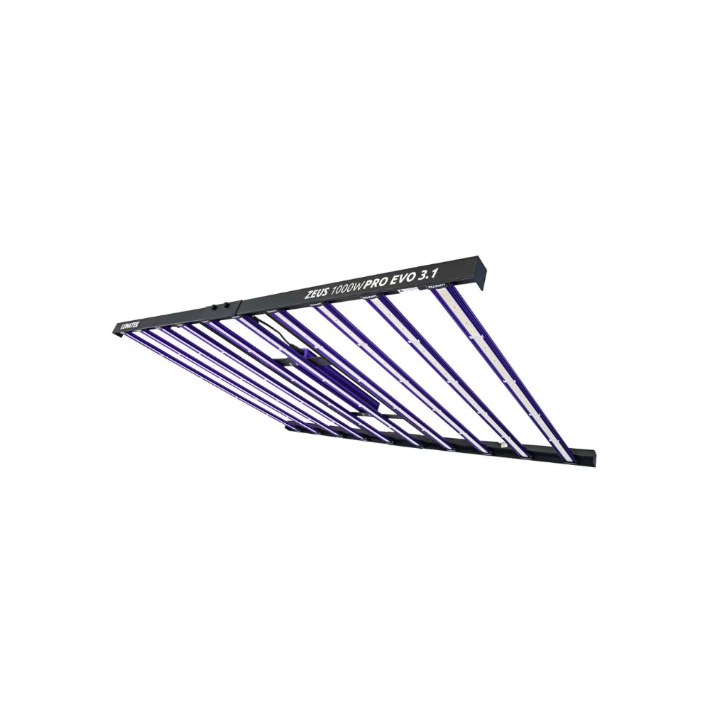 LUMATEK Zeus 1000W PRO EVO 3.1 LED Grow Light  Angled