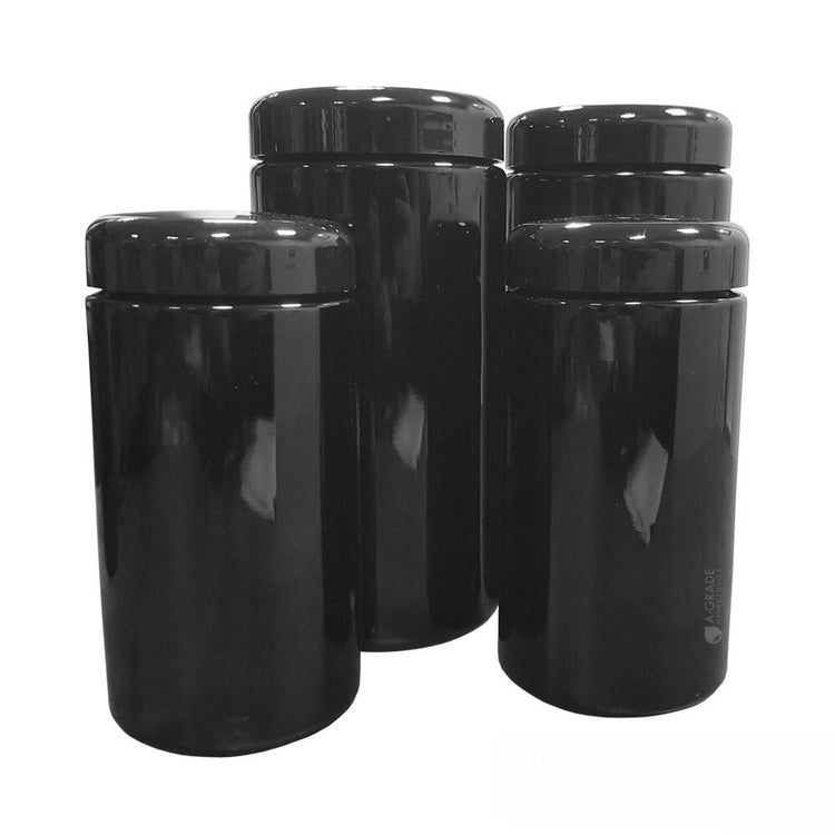 UV Curing & Storage Jars 500mL - A-Grade Hydroponics