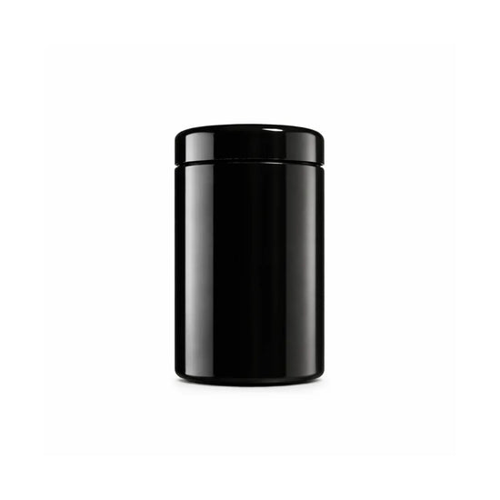 Miron violet glass curing and storage jar 500mL with airtight lid, UV-resistant container ideal for herbs, spices and food preservation