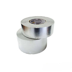 Reinforced hydroponic Mylar tape 48mm x 50m, reflective aluminium duct tape for grow rooms, sealing, insulation and HVAC use