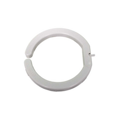 NETBOW™ 120mm feeding ring in light grey, showing 8-outlet dripper arc with foldable legs