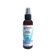 Ozona Natural Air Freshener Lavender 125mL spray bottle – essential oil odour eliminator, non-toxic room freshener for home or office