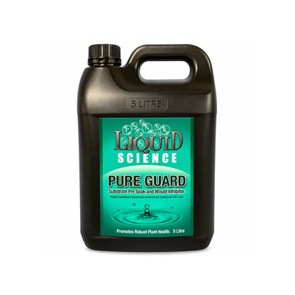 Liquid Science Pure Guard 5L, substrate pre-soak and mould inhibitor for hydroponic root zones