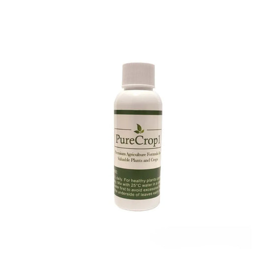 PURECROP1 organic plant treatment concentrate for pest control, fungus prevention and plant health support in hydroponic and garden systems