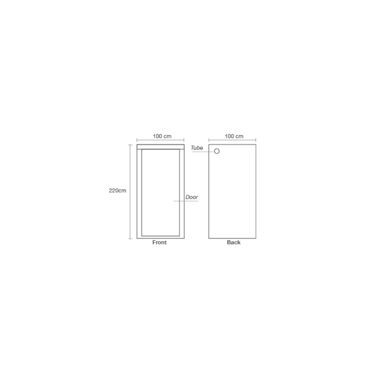 HOMEbox Ambient Q100 Plus Grow Room - A-Grade Hydroponics