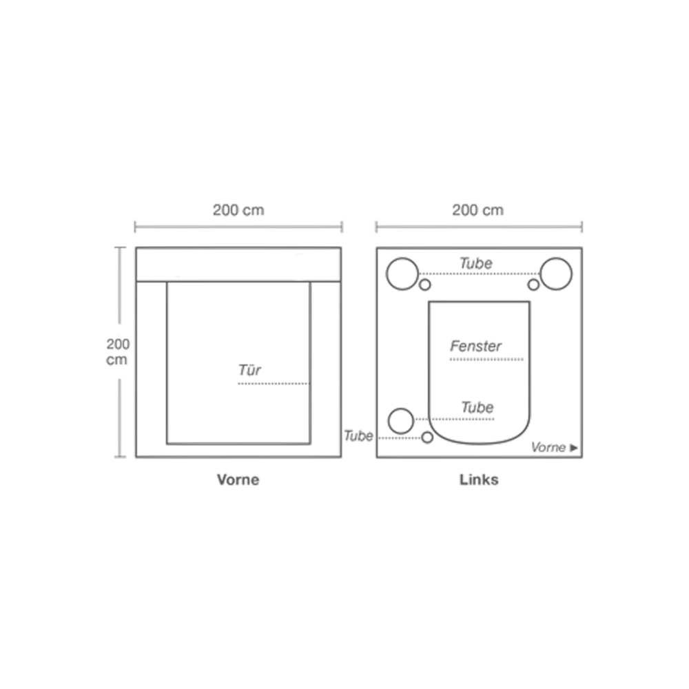 HOMEbox Ambient Q200 Grow Room - A-Grade Hydroponics