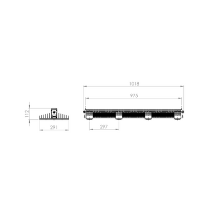 SANlight EVO 1.5| 4-120 Series 265W Dimensions