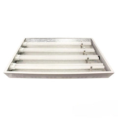 T5 propagation light fixture showing fluorescent tubes, ideal for seed starting and early plant growth