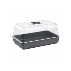 Medium Stewart propagator with clear humidity dome and vented lid, ideal seed raising tray for cuttings and seedlings in hydroponic and indoor growing systems