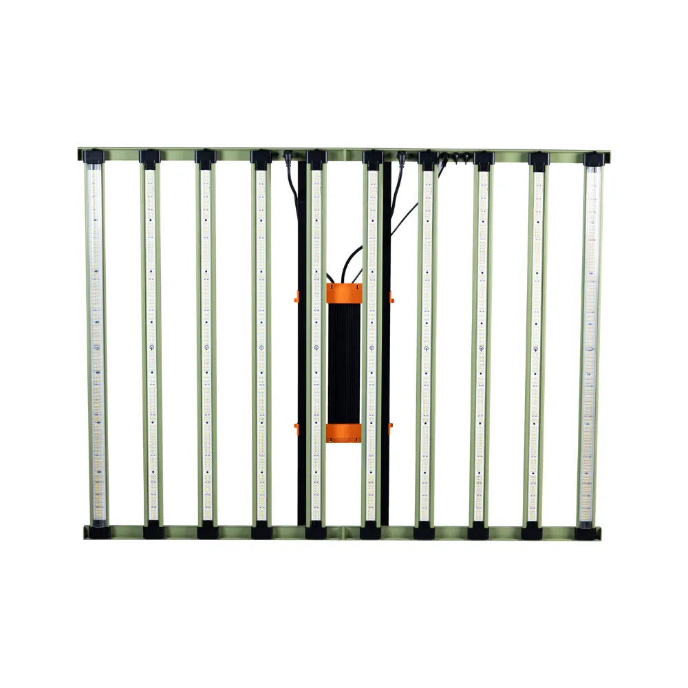 Treegers GL1000W+ full-spectrum LED grow light with multiple LED bars for uniform lighting across large indoor grow areas