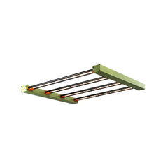 Treegers GL300W LED grow light fixture with four full-spectrum LED bars for efficient indoor plant growth and hydroponic systems