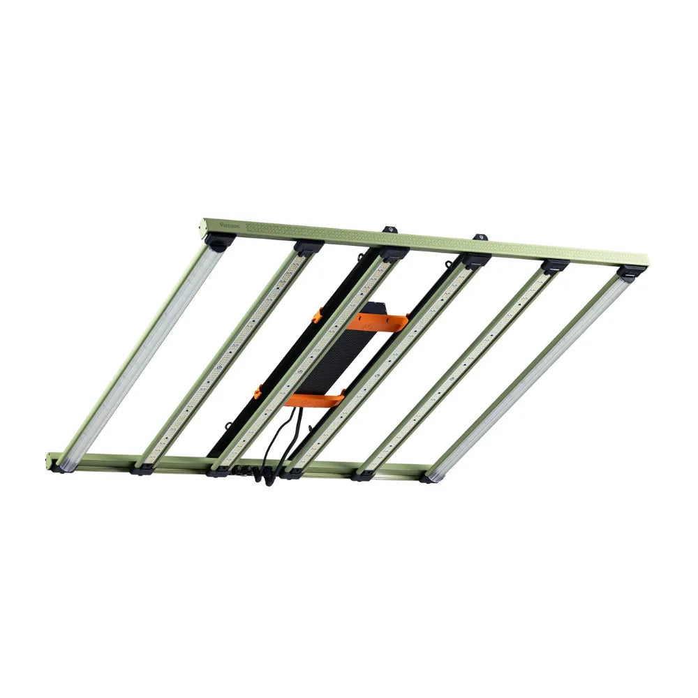 Treegers GL650W+ full-spectrum LED grow light fixture with multi-bar design for high PPFD indoor plant cultivation