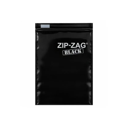 ZIP-ZAG Black smell proof storage bag, resealable 500gm pouch from A-Grade Hydroponics