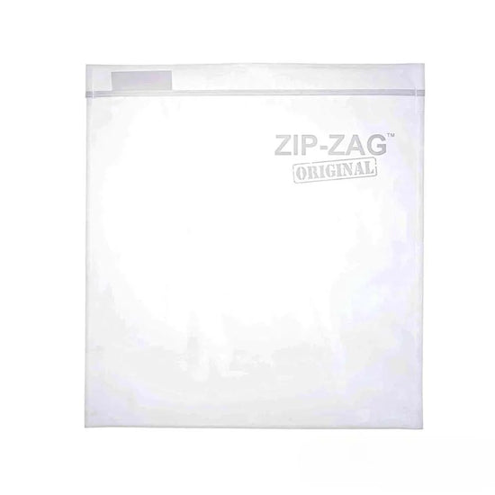 ZIP-ZAG XL resealable storage bag with airtight odour-control seal for storing herbs, flowers and hydroponic supplies.