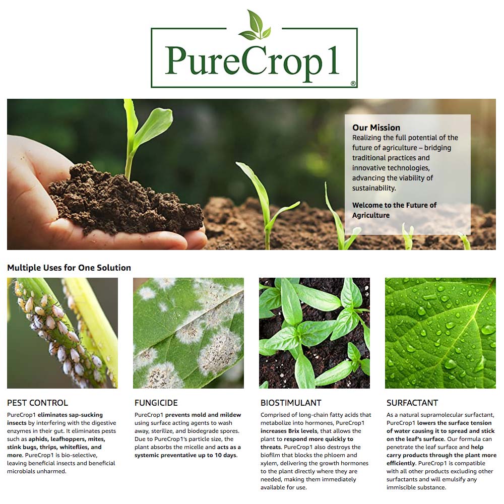 PureCrop1 - A-Grade Hydroponics